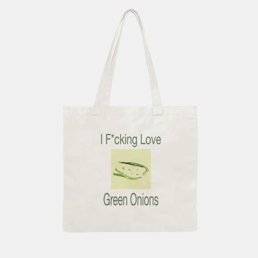 I F*cking Love Green Onions Tote